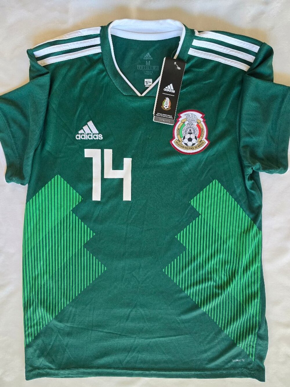 Adidas Mexico Home 2018-2019 jersey M Chicharito printing New with Tags